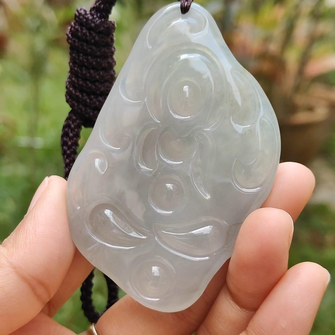 Rare Premium Quality Natural Type A Jadeite Jade crafted with Tara as a pendant with certificate weigh 46.31 grams, measurement 72.7 * 46.2 * 8.3 mm (pendant194)